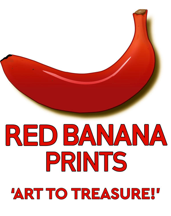 Red Banana Prints